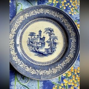 Antique 'Palmyra' Transferware Plates for sale